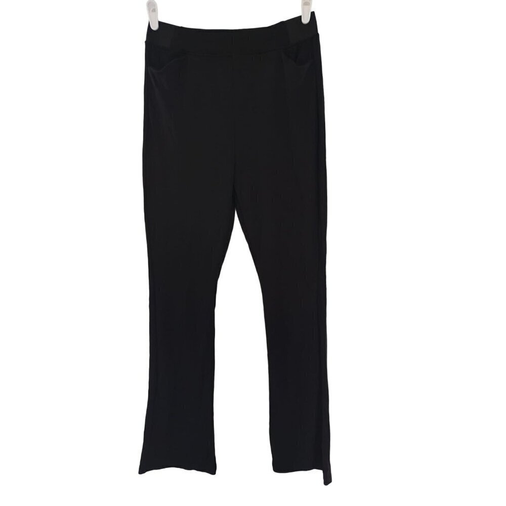 A New Day, Women's leggings style pants, wide legs, size L, NWT, Black.